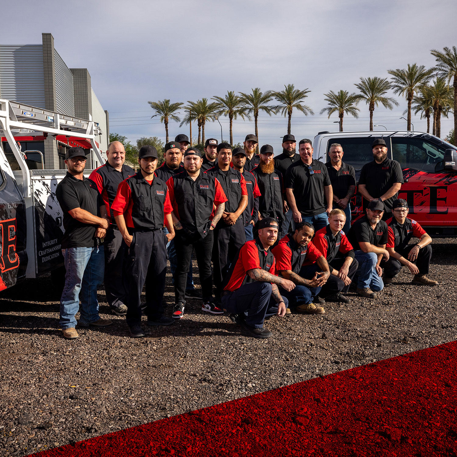 Elite Pro Services full team photo
